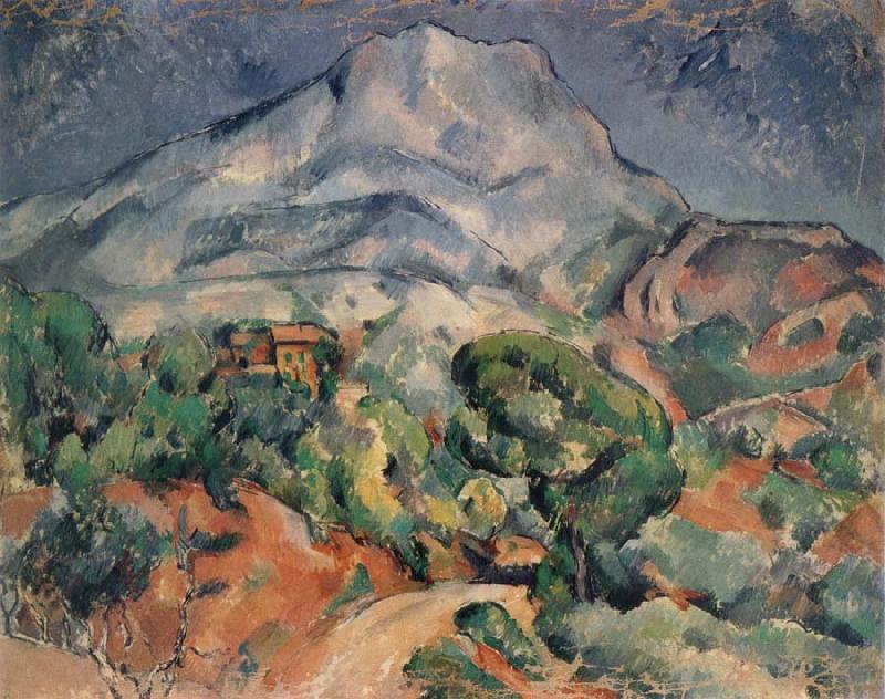 Paul Cezanne Mont Sainte-Victoire oil painting image